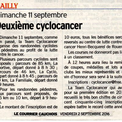 LA CYCLOCANCER 2016