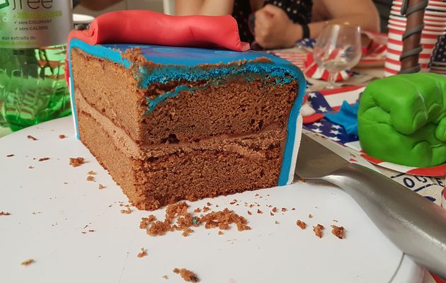 genoise au chocolat