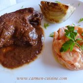 Cuisses de canette sauce au Porto - Cuisine gourmande de Carmencita