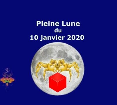 Pleine Lune eclipse en Cancer du 10 01 2020