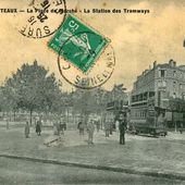 INCONNU 8 - PUTEAUX - La Place du Marché - La Station des Tramways.JPG