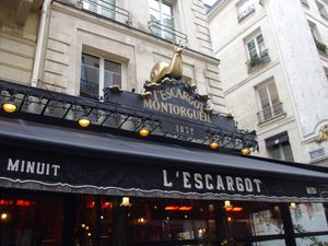Restaurant L'Escargot Montorgueil 1832