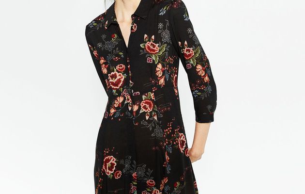 Zara femme robe 2018