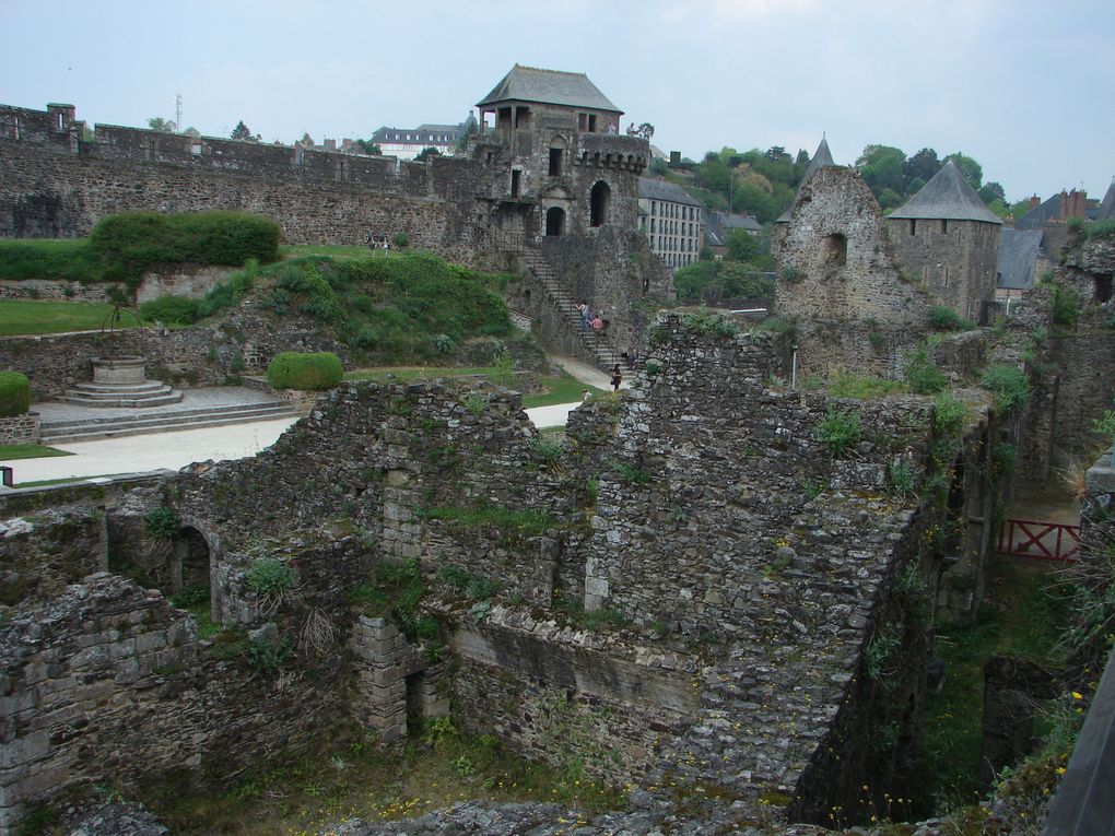 Rennes, St Malo, le Mont st Michel, Fougères