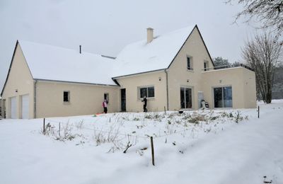 L'instantané du jour : la neige en Loir-et-Cher (20/01)