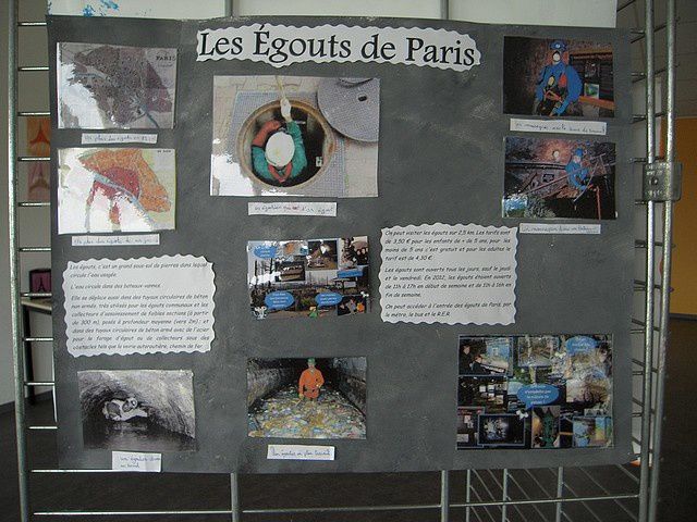 Quelques photos liées aux exposés sur le voyage à Paris avec le passage dans des classes de l'école et l'exposition du 12 mai.