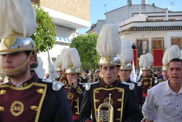 Grupo de la Santa Mujer Verónica.
Procesiona el Viernes Santo junto a Jesús Nazareno, San Juan, Magdalena y Mª Stma de la Soledad.