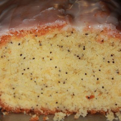 Cake au citron et graines de pavot