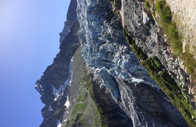 Glacier d'Argentiere haute Savoie