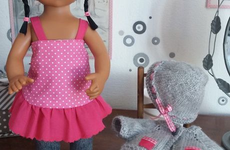 Tenue d'été pour Juliaca, poupée D'nenes