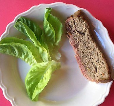 Salade niçoise and paté de campagne - gluten free