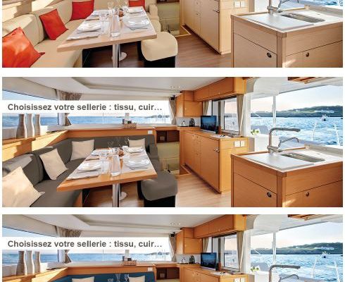 Lagoon présente un configurateur d'ambiances intérieures pour ses catamarans