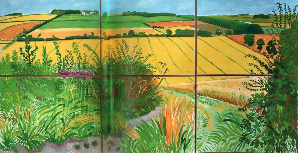 Rétrospective David Hockney au centre Pompidou