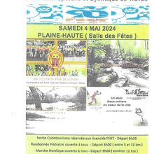 90ème anniversaire de la FSGT à Plaine Haute le Samedi 4 mai 2024