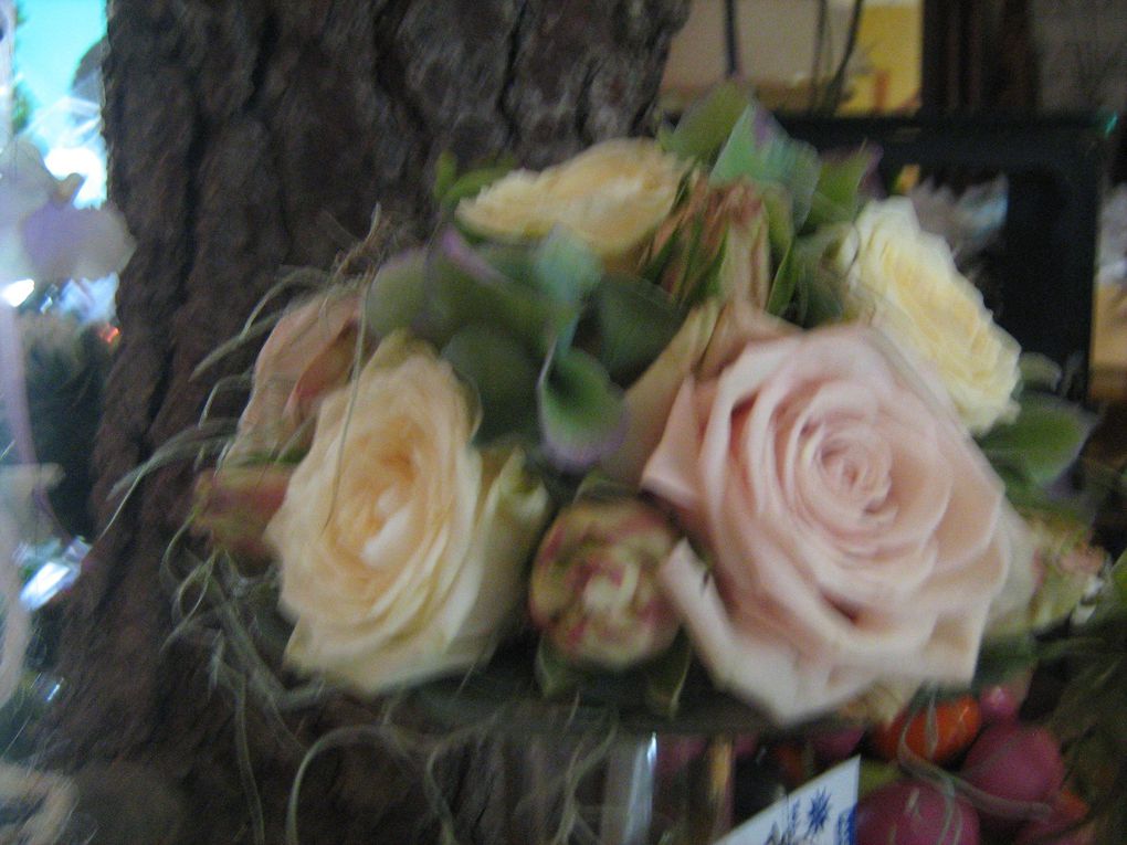 bouquet de mariée rond - retombant