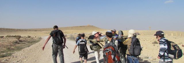 Entrainement dans le desert