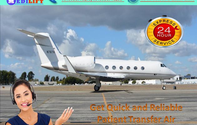 Stumpy Outlay Obtainable For Every Patient by Medilift Air Ambulance in Kolkata