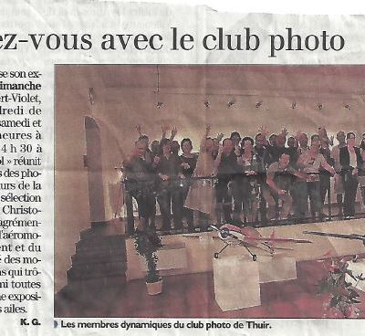 Exposition en plein vol juin 2017