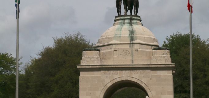 Somme 14-18, le bois sud-africain