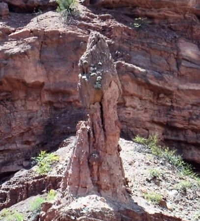 Quebrada de las Conchas - El Fraile, Argentine en camping-car