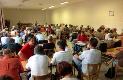 Journée d'étude Front de Gauche au Prolé d'Alès:"L'action municipale au service des populations"