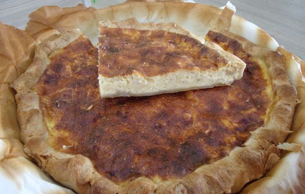 Quiche aux 4 fromages