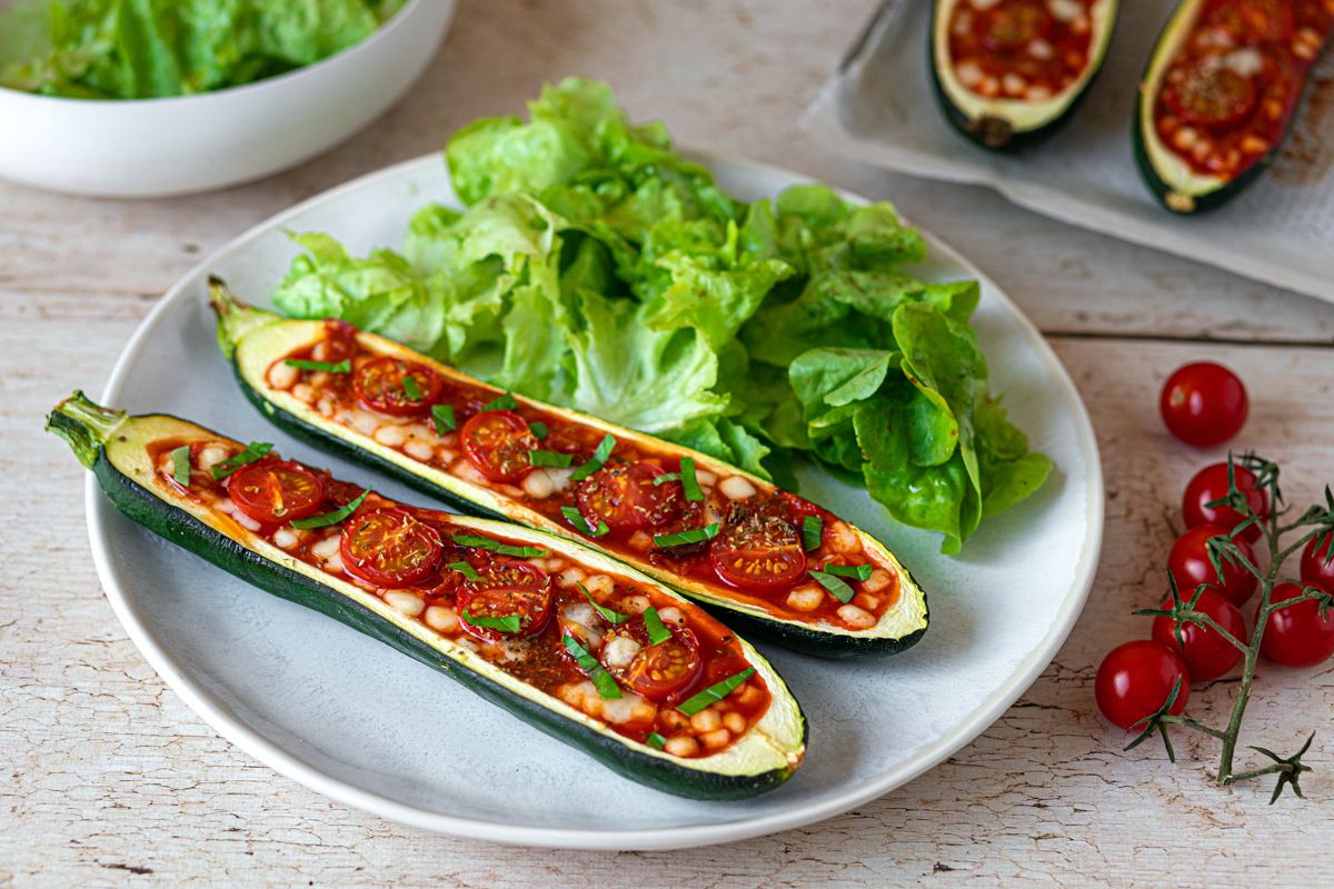 courgette façon pizza