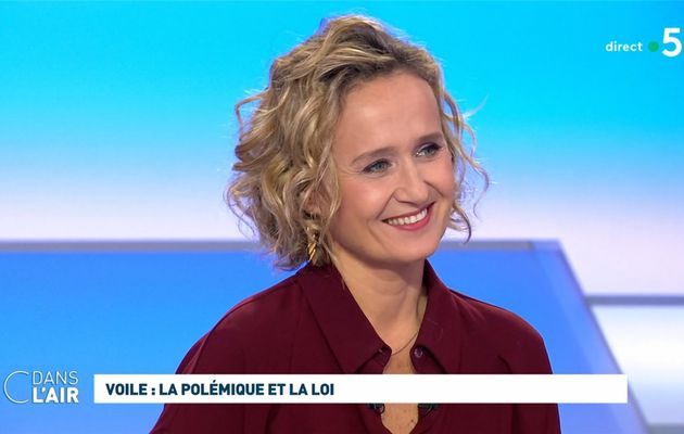 Caroline Roux C Dans l'Air France 5 le 16.10.2019