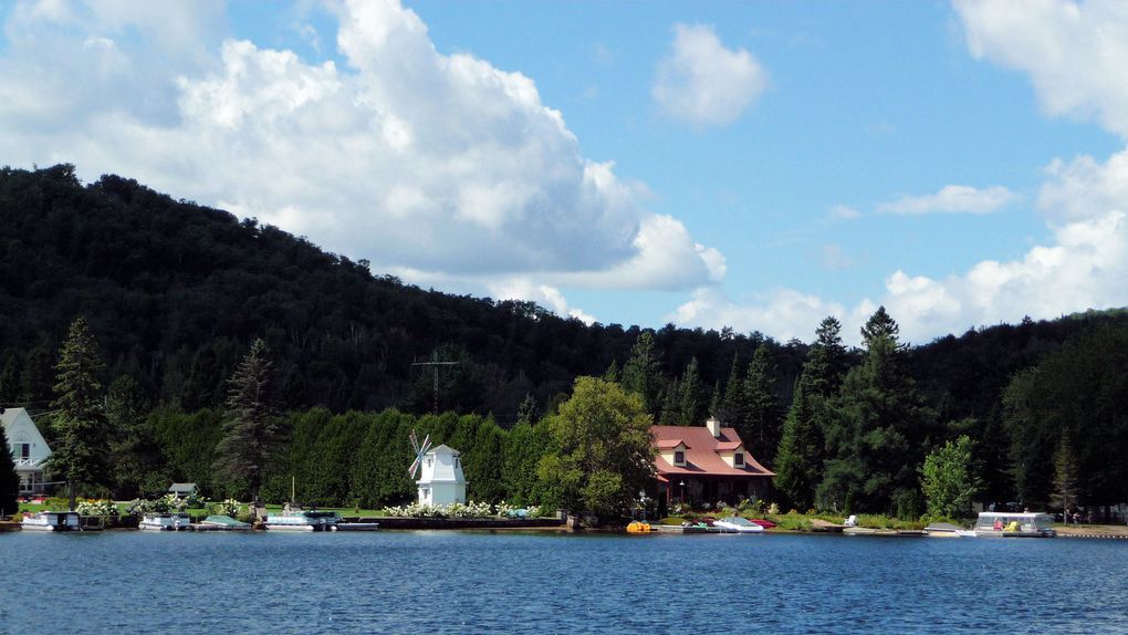 Ballade et patie de peche sur le lac Saint Adolph d'Howard