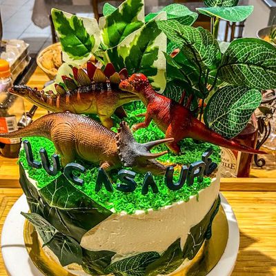 Gâteau Dinosaures 🦕🦖 