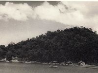 Kep , photos souvenirs . Le Bungalow ou hôtel de la plage .