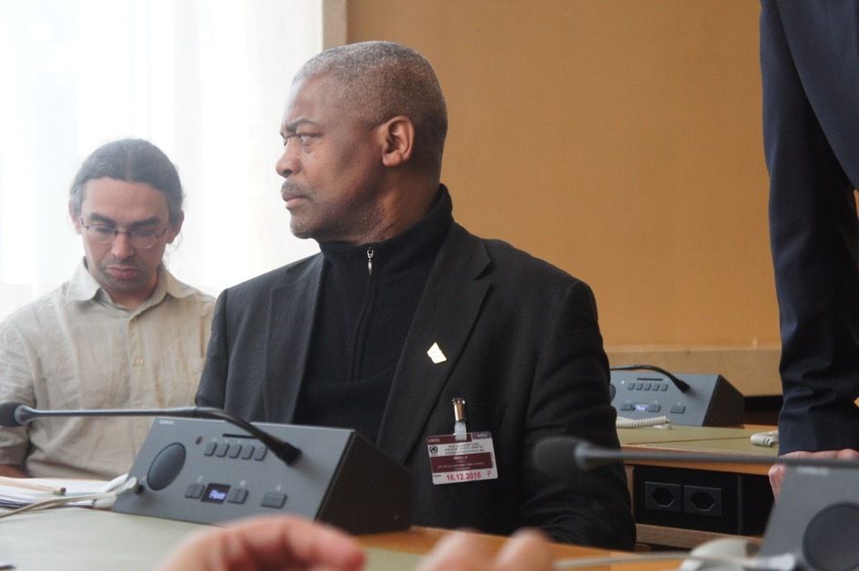 Intervention de Francis MBELLA à la Conférence annuelle internationale - OSI GENEVA FORUM, 12 - 16 Décembre 2016, PALAIS DES NATIONS UNIES - GENEVE