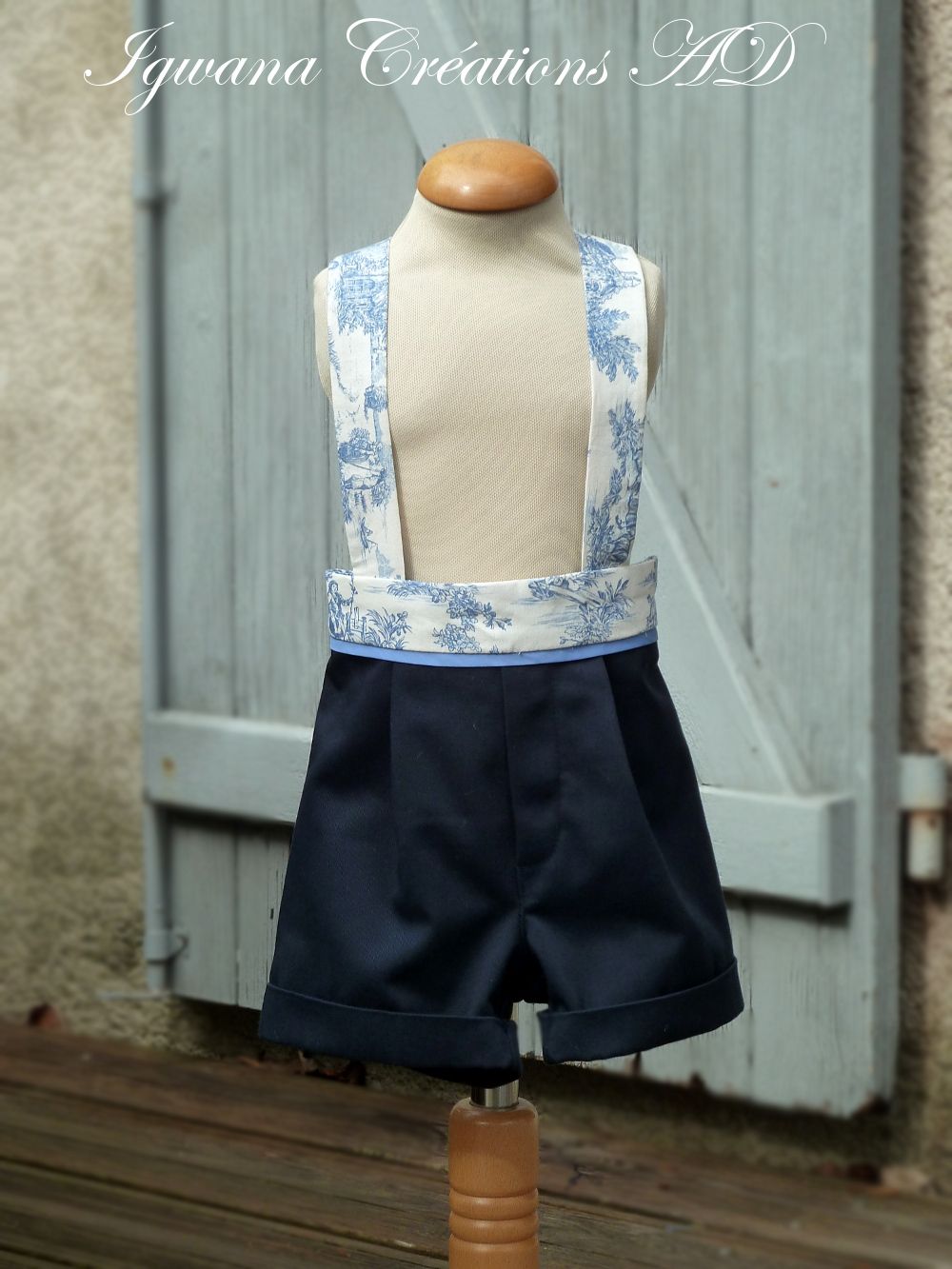 cortège de printemps: toile de jouy et coton