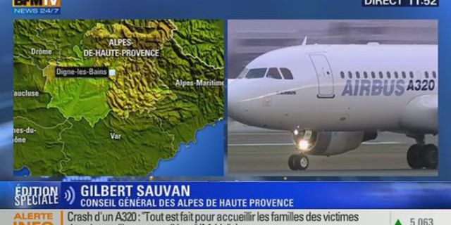 Un air Bus A 320 s'écrase dans le Sud de la France, Alpes de Haute Provence à 10h47! 148 personnes, pas de survivants