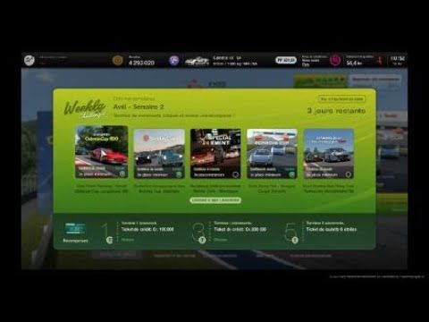 Gran Turismo™ 7 - Weekly challenges - Avril semaine 2