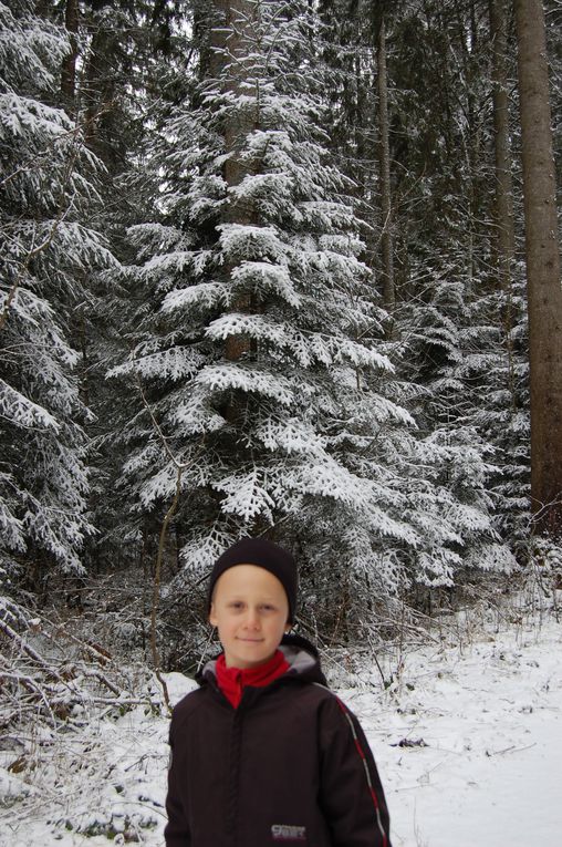 Enfin de la neige!