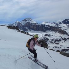 Dernières courbes en Val d'Aoste