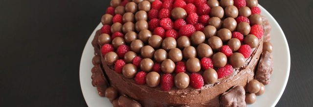 Layer cake mousse chocolat et framboise