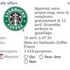 Opération "Adoptons un mug" de Starbuck