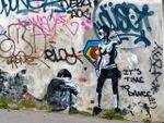 It's time to dance, street-art pour le nouvel an 2015