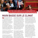 Lettre des députés mars 2021