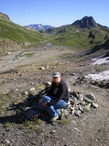 l'étendard ; col des quirlies