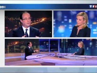 François Hollande sur TF1