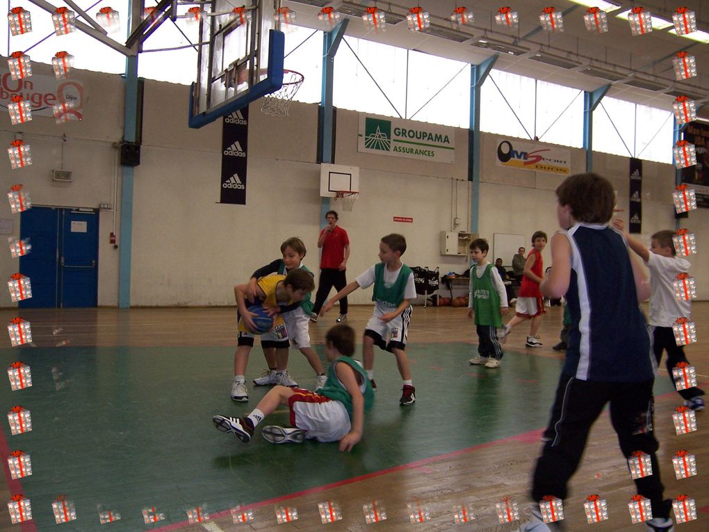 Tournoi de Noel JDA 15 Décembre 2010 - école mini basket et poussins
