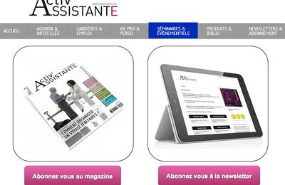 Magazine Activ Assistante disponible offline et online