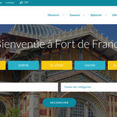Nouveau site web pour l'office de tourisme de Fort-de-France - Veille Tourisme Antilles