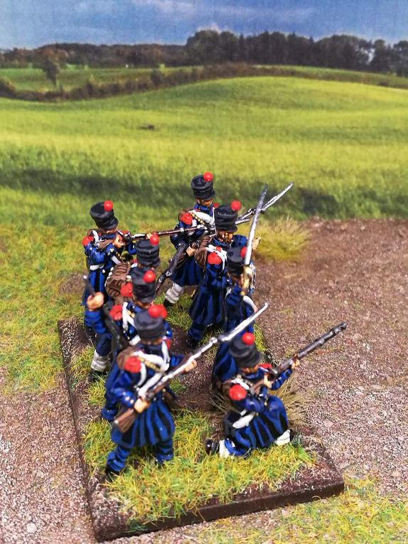 Infanterie de marine 1813-14.