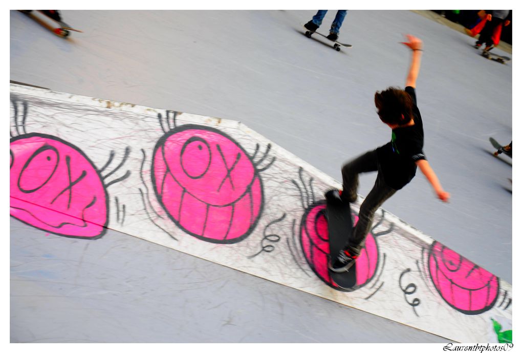 Show de skate au Grand Palais à Paris