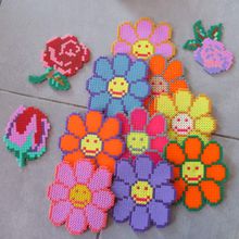 marguerite en hama beads