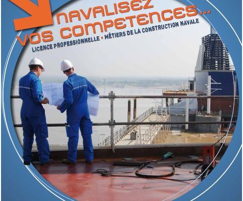 Nouveau, une Licence Professionnelle Construction Navale à Lorient (56)